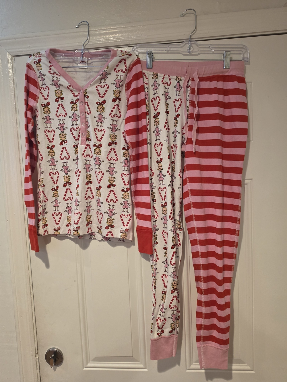 Dr. Seuss Hanna Andersson Cindy Lou Who Organic Cotton Pijama Set